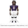 Funko Pop NFL: Ravens Lamar Jackson 12" Vinyl Gold Chase Barcos 1 en 6