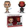 Funko Pop Star Wars Darth Maul y Obi Wan Vynl.