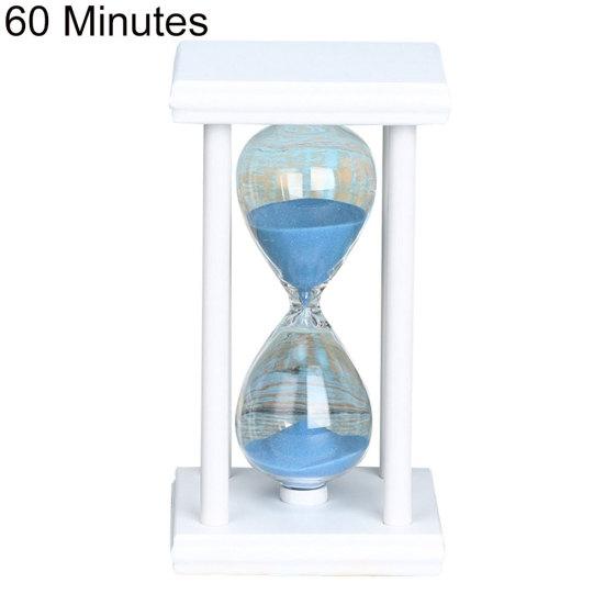 YOU HOME Reloj de arena de madera para cocina y escuela, reloj de arena con temporizador, decoración del hogar, 45/60min