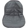 TOMTOP JMS Funda para asiento de cortacésped, funda para asiento de Tractor, acolchado resistente, material Oxford 600D, color gris