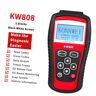 Lector de códigos de coches KONNWEI OBDII/EOBD y decodificador de detección de escáner automático KW808