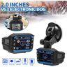 QINQING Grabadora de coche Voz en inglés ruso 2 en 1 Detector anti radar VG3 1080P HD Dash Cam DVR Cámara grabadora Pantalla a color 140 grados Dashcam