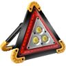 Garden Supplies 01 Señal de parada de advertencia triangular LED de 10W, luz de seguridad de emergencia para avería de coche, seguridad recargable por USB