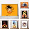 Impreso Dragon Ball Goku regalo de cumpleaños en lienzo decoración de pared cartel juguete impresión Modular