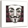 Feeby Canvas print Guy Fawkes mask