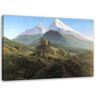 Feeby Canvas print REPRODUCTION The Watzmann - Friedrich