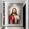 Pósteres e impresiones en lienzo de la serie Jesús, arte de pared cristiano, pintura para sala de estar, decoración del hogar, Mural, regalos