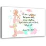 Feeby Canvas print Quote Anne of Green Hill