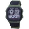 Casio World Time Alarm Digital AE-1200WHB-3BV AE1200WHB-3BV Reloj Hombre