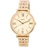 Reloj para mujer Fossil Jacqueline ES5252SET de cuarzo con esfera en tono oro rosa y acero inoxidable con juego de regalo