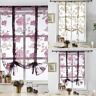 Nicola Fantásticas cortinas romanas de flores, cenefa de cocina, Panel transparente de tul, cortina para ventana de dormitorio