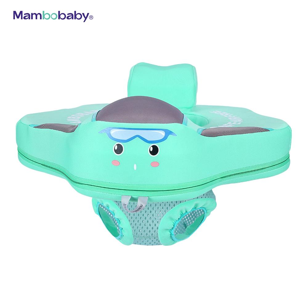 TOMTOP JMS Mambobaby B504 Asiento de piscina para bebé no inflable flotador anillo de natación de verano con asiento de seguridad para 3-24