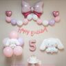 Fiesta de cumpleaños de Yeonji Market My Melody Balloon Kuromi Cinnamoroll Sanrio Set, Cinnamoroll B Set 5