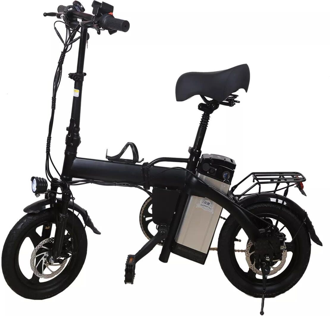 TOP SCOOTER Bicicletas eléctricas plegables eléctricas de litio de 14 pulgadas