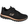 Skechers Graceful-Get Connected 12615-BKRG, Mujeres, Zapatillas, black