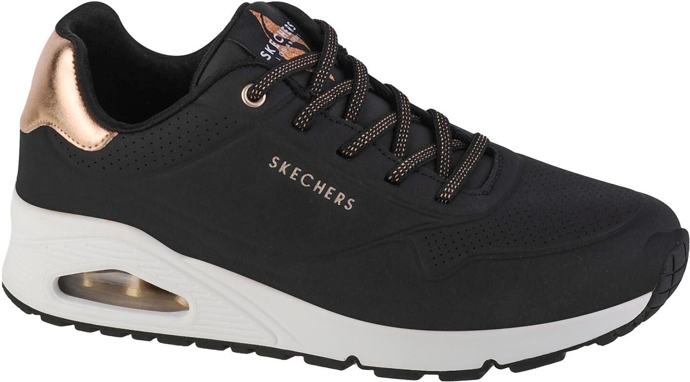 Skechers Uno-Shimmer Away, Zapatillas Mujer negro