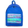 Biggdesign Color azul vibrante impermeable, bolsa de deporte ligera/mochila informal con correa ajustable, adecuada para la escuela, la universidad, bolsa de viaje