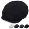 Cap Factory Gorro de vendedor de periódicos para hombre, boina, sombrero de algodón Unisex, Gatsby octágono, sombrero Retro de invierno para mujer, sombrero de ornitorrinco, moda