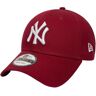 Gorra New Era 9FORTY New York Yankees MLB League Essential, gorra burdeos para hombre