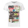 Pertemba FR - Apparel Time Out Camiseta para Hombre Londons 100 Greatest Gigs