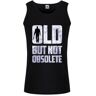 Camiseta sin mangas para hombre Grindstore Old But Not Obsolete