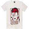 Amplified Camiseta amplificada para hombre Aladdin Sane David Bowie