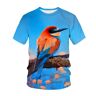 Exclusive 3D T-shirt Camisetas con estampado 3D de patos y animales, ropa de calle de dibujos animados a la moda, camiseta de manga corta para hombres y mujeres, camisetas Harajuku para niños, camisetas, ropa