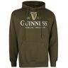 Pertemba FR - Apparel Guinness - Sudadera con capucha para hombre con diseño de arpa