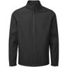 Chaqueta de caparazón suave resistente al viento reciclada Premier para hombre