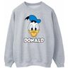 Disney - Sudadera con cara de pato Donald para hombre