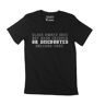 Camiseta estampada ULTRABASIC para hombre La propiedad negra no significa una camiseta más barata o con descuento