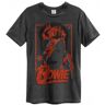 Amplified Camiseta amplificada unisex para adultos Aladdin Sane David Bowie Anniversary