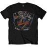 The Who - Camiseta de algodón unisex para adultos con gira por Estados Unidos