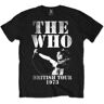 The Who Camiseta de algodón unisex para adultos de la gira británica 1973