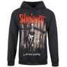 Slipknot Unisex Adulto .5: Sudadera con capucha y estampado en la espalda del capítulo gris