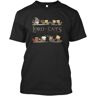 91510106MA7LHYAC6B Camiseta unisex Parodia El Señor de los Anillos Lotr Cats Standard