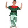 Bristol Novelty Disfraz de ayudante de Papá Noel para niños unisex