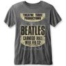 The Beatles - Camiseta unisex para adulto Carnegie Hall Burnout