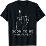 91141024MA7XA23M9P Pronto será la camiseta unisex de la señora Bachelorette Party comprometida con el dedo anular