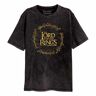Lord Of The Rings Unisex Adult Gold Foil T-Shirt