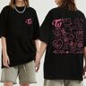 Jiage Fashion Camiseta coreana con álbum de Kpop dos veces para mujer, camiseta con estampado Unisex, camiseta estampada Harajuku Wounisex Ulzzang para mujer, camisetas Kawaii de Kpop de los años 90 2023