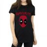 Deadpool - Camiseta de novio de algodón para mujer/dama