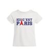 Kids Paradise Camiseta infantil Aquí está París