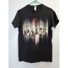 91140105MA0LRRXG83 Camiseta unisex Rammstein con banda de manga corta negra y multicolor