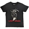 Pertemba FR - Apparel Lady Gaga Camiseta unisex para adultos con chaqueta de cuero