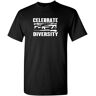 16521433197 Celebrate Diversity Funny Gun Rights 2Nd A d Hunting Tee Unisex T-shirts