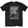Johnny Cash - Camiseta unisex con póster de prisión para adultos