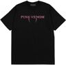 BlackPink Camiseta unisex con logo de algodón con estampado en la espalda de Venom rosa para adultos