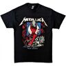 Metallica - Camiseta de algodón unisex para adultos con póster de Enter Sandman