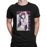 91530103MAC20XF9XE Camiseta Monogatari para adultos jóvenes de ficción extraña Senjougahara Hitagi, camiseta Unisex con cuello redondo, camisetas de algodón, ropa de calle de Anime Harajuku